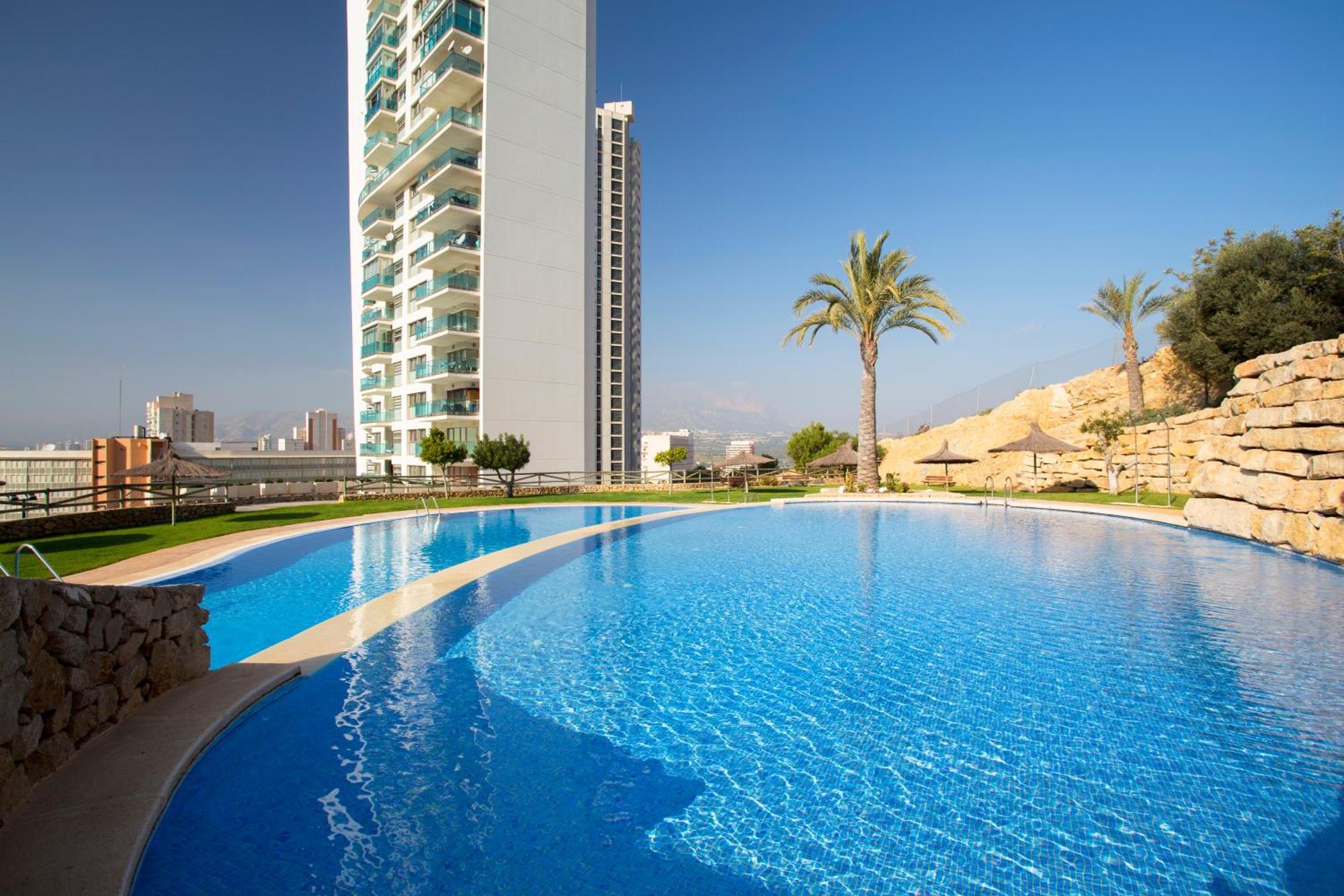 Planta 28 - 2 Dormitorios Con Vistas 貝尼多姆 外观 照片